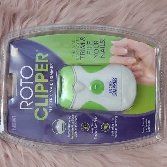 AS SEEN ON TV Brand New ROTO CLIPPER Electric Nail Trimmer - Picture 2 of 4